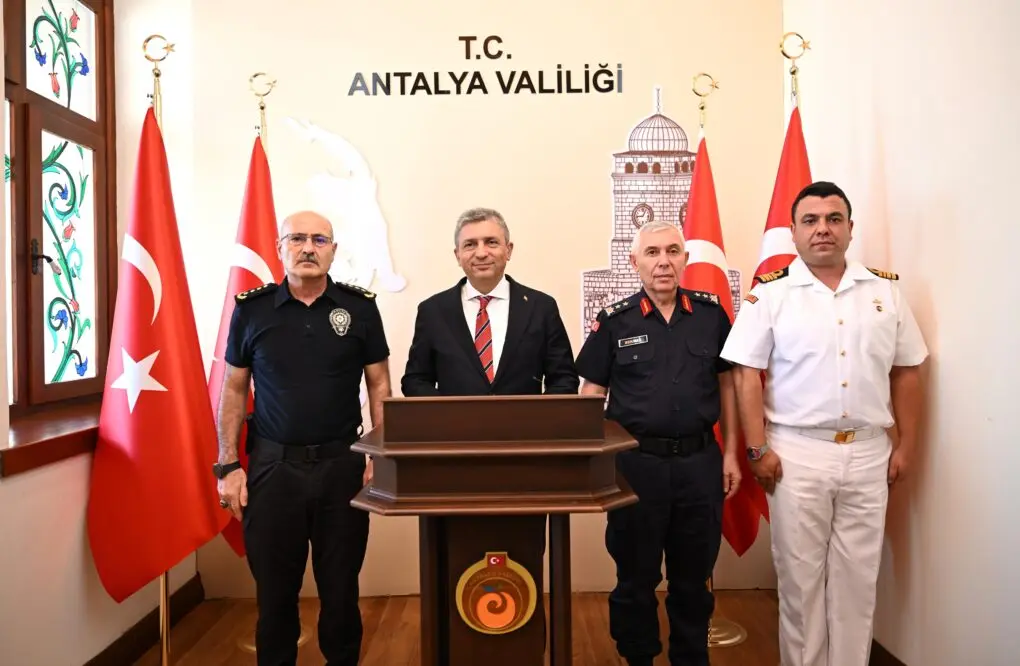 VALİ ŞAHİN, AĞUSTOS AYI GÜVENLİK VE ASAYİŞ VERİLERİNİ AÇIKLADI