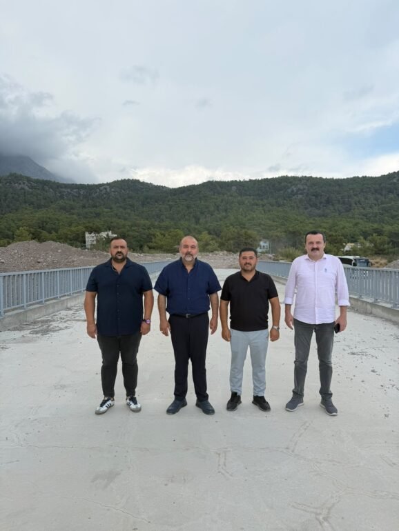 MHP Kemer İlçe Başkanı Ahmet Ali Güven, Göynük Kanyon’daki Çalışmaları Yerinde İnceledi