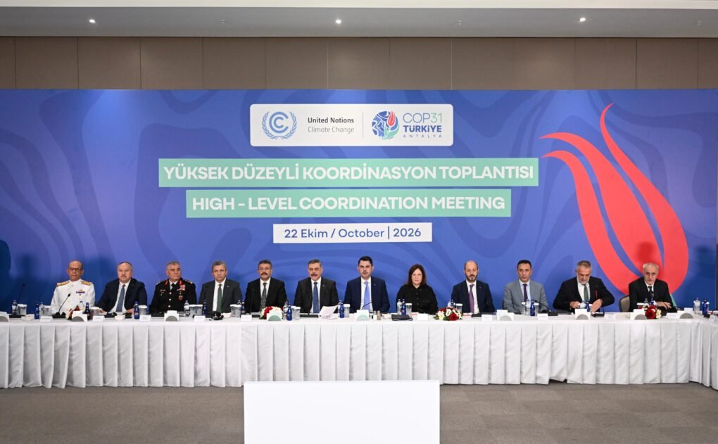 COP31 YÜKSEK DÜZEYLİ KOORDİNASYON TOPLANTISI GERÇEKLEŞTİRİLDİ